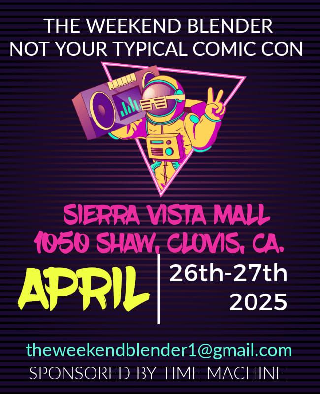 The Weekend Blender Not Your Typical Comic Con April 