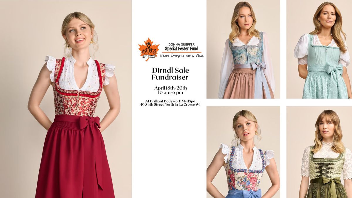 Dirndl Sale Fundraiser - Proceeds to benefit the Donna Guepfer Special Fester Fund 