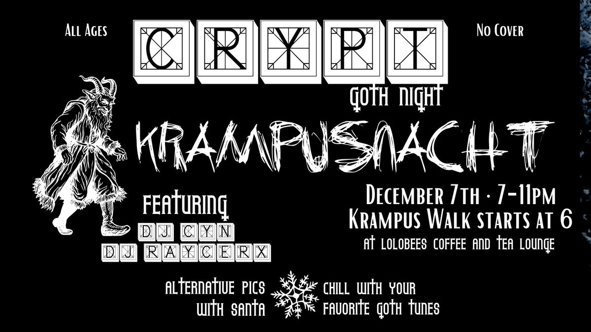 CRYPT: Krampusnacht | Goth Night