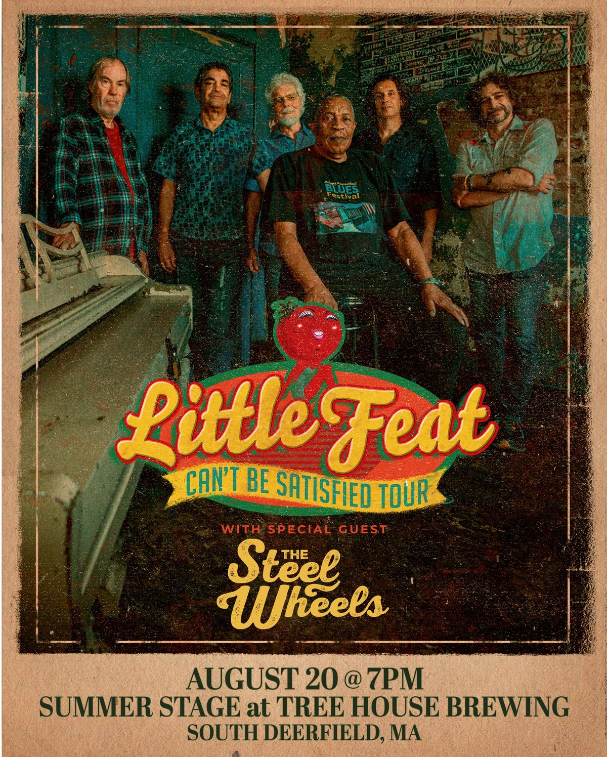 Little Feat: Can't Be Satisfied Tour | Summer Stage at Tree House Brewing Co (South Deerfield, MA)