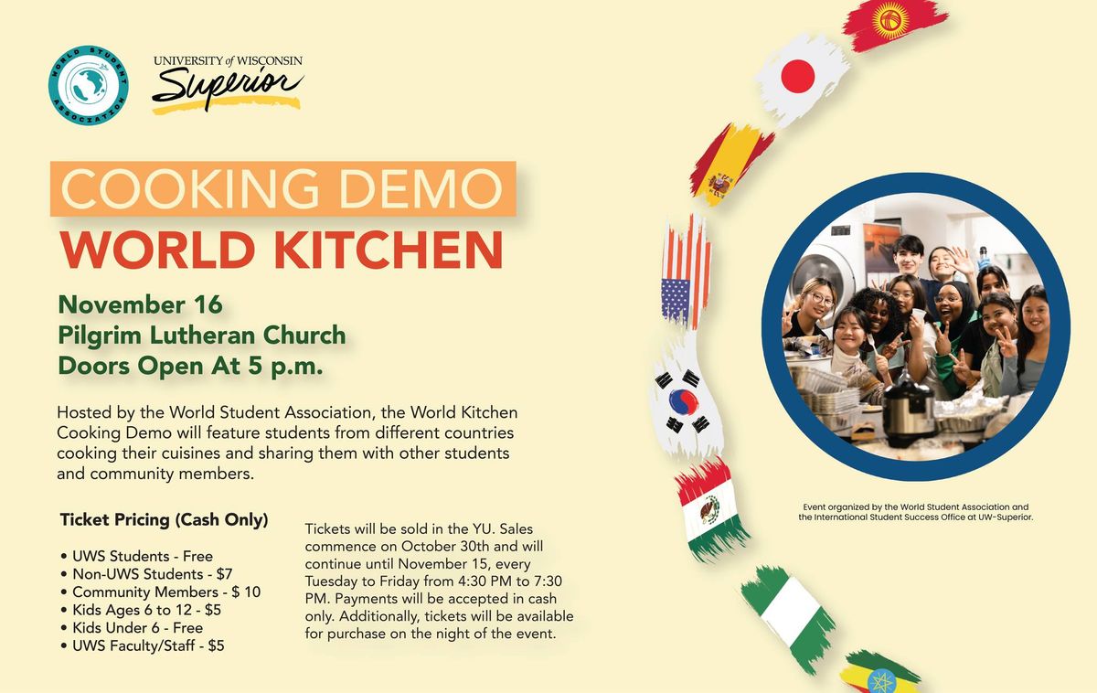 Cooking Demo World Kitchen 