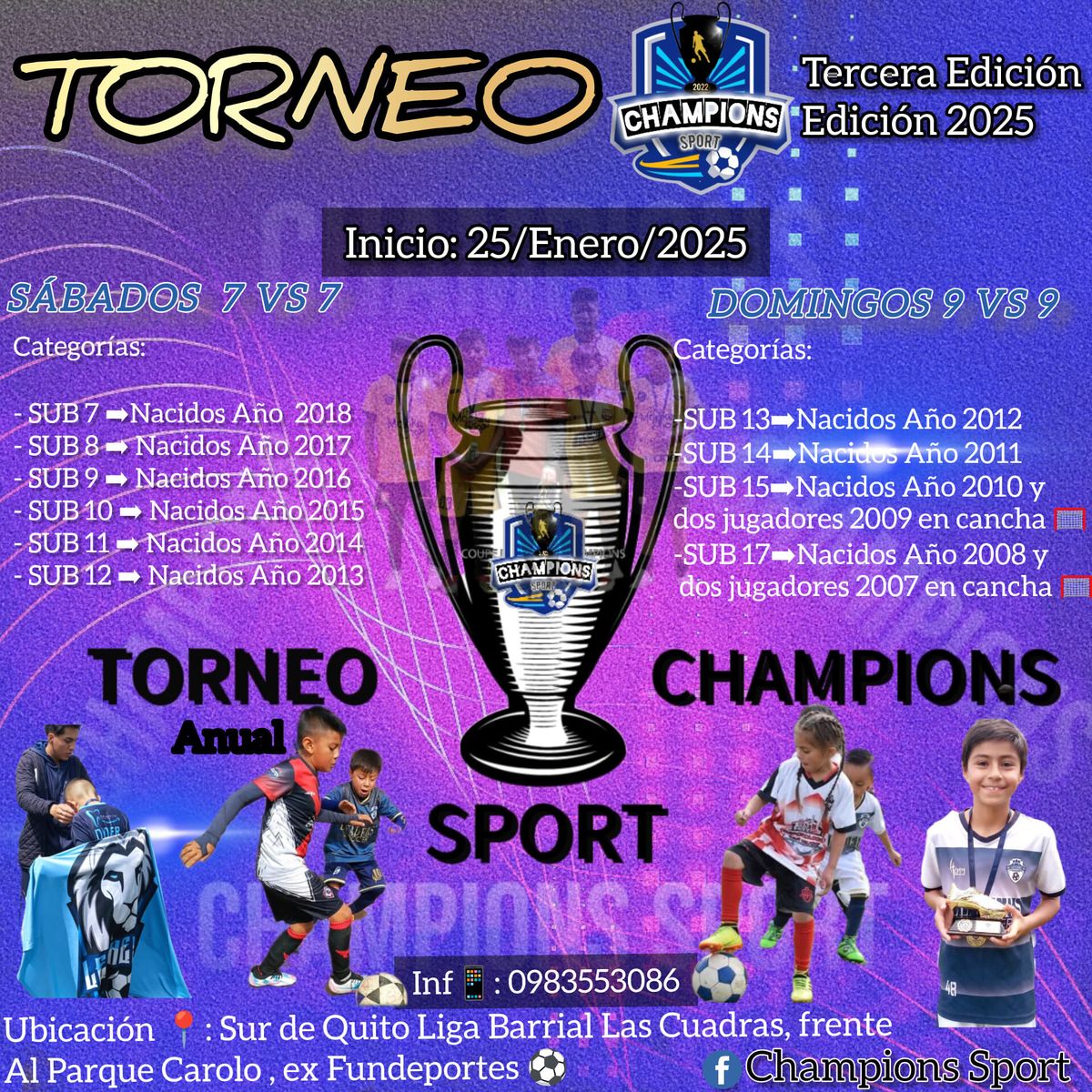 Torneo Anual CHAMPIONS SPORT 