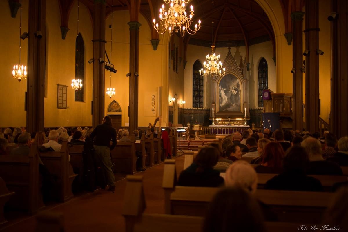 Julaften i Kampen kirke