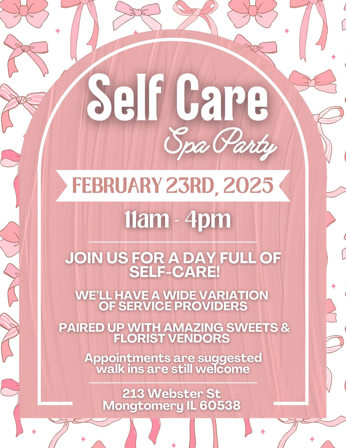 Self Care Spa Party