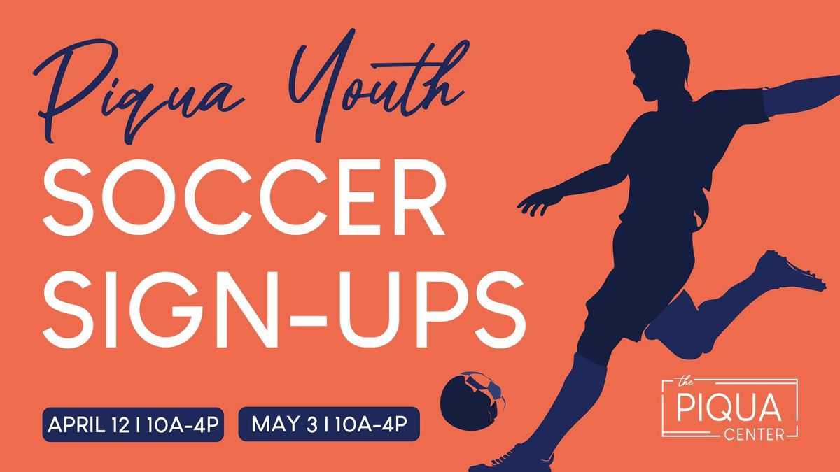 Piqua Youth Soccer Sign-Ups