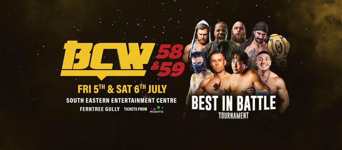 BATTLE CHAMPIONSHIP WRESTLING 59: BEST IN BATTLE FINALS