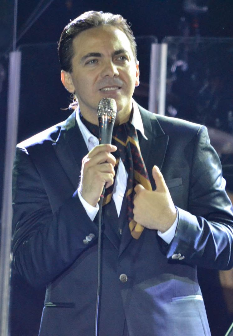 Cristian Castro with Myriam Hernandez