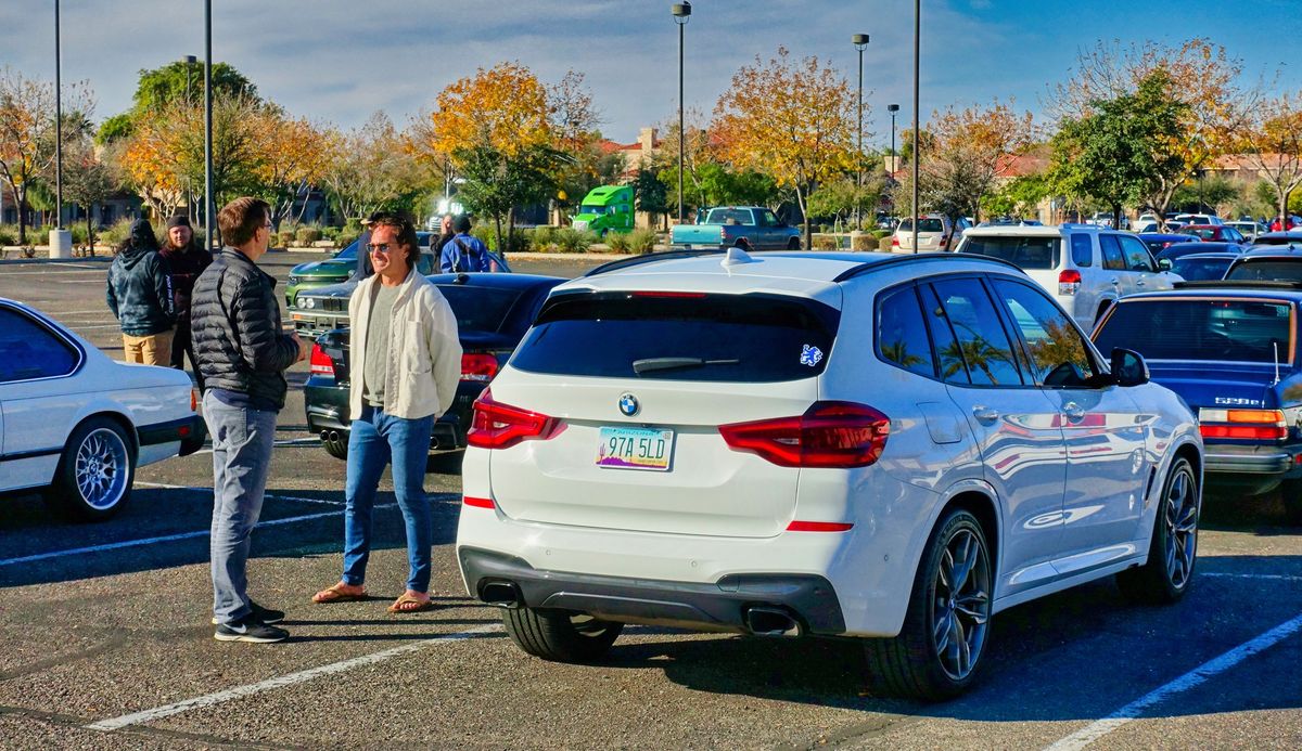 Cars and Coffee in Tempe with the X Chapter