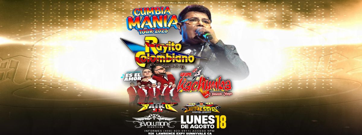 RAYITO COLOMBIANO, GRUPO KACHIMBA & M\u00c1S in Sunnyvale