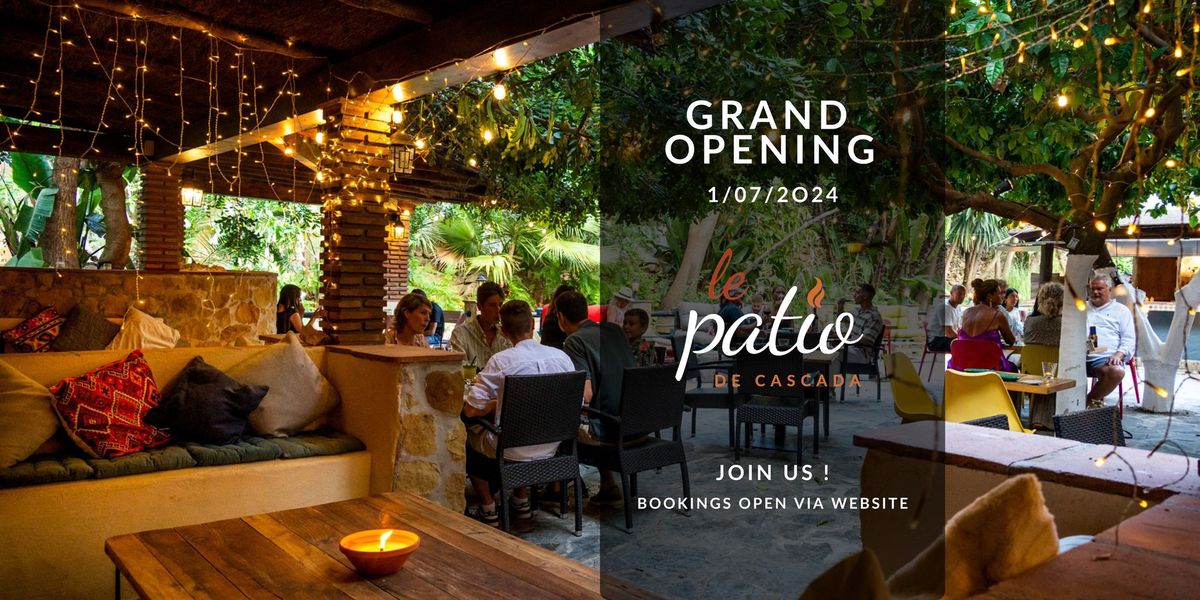 Le Patio Grand Reopening - Summer 2024