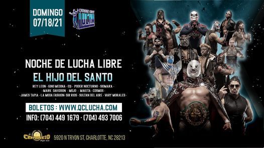 El Hijo del Santo en Queen City Lucha Libre