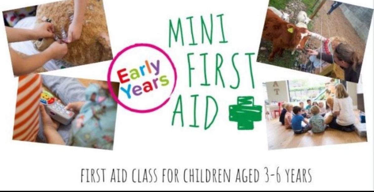 Mini First Aid EarlyYears class