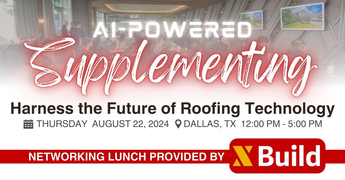 AI-Powered Supplementing Workshop - Dallas