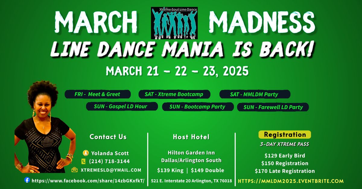 March Madness Line Dance Mania 2025