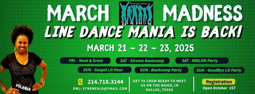 March Madness Line Dance Mania 2025