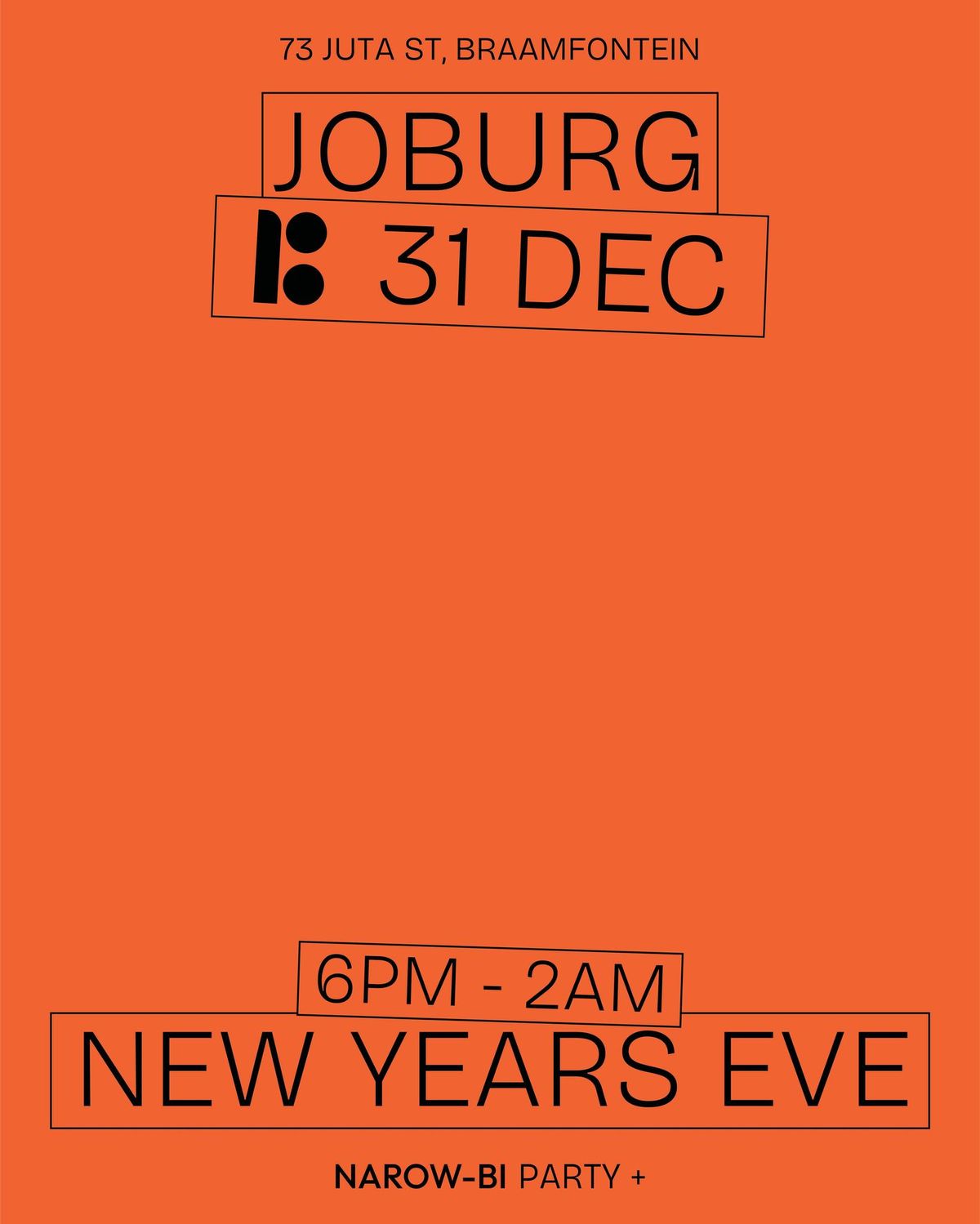 New Years Eve Party in Jozi!\ufffd