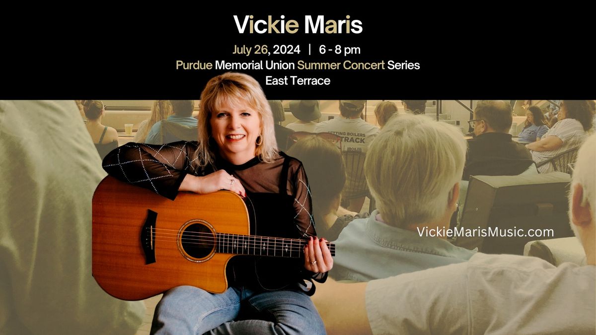 Summer Concert Series | Purdue Memorial Union | Vickie Maris with the band