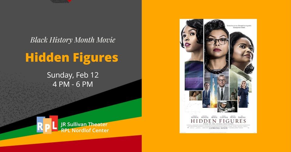 Black History Month Movie: Hidden Figures