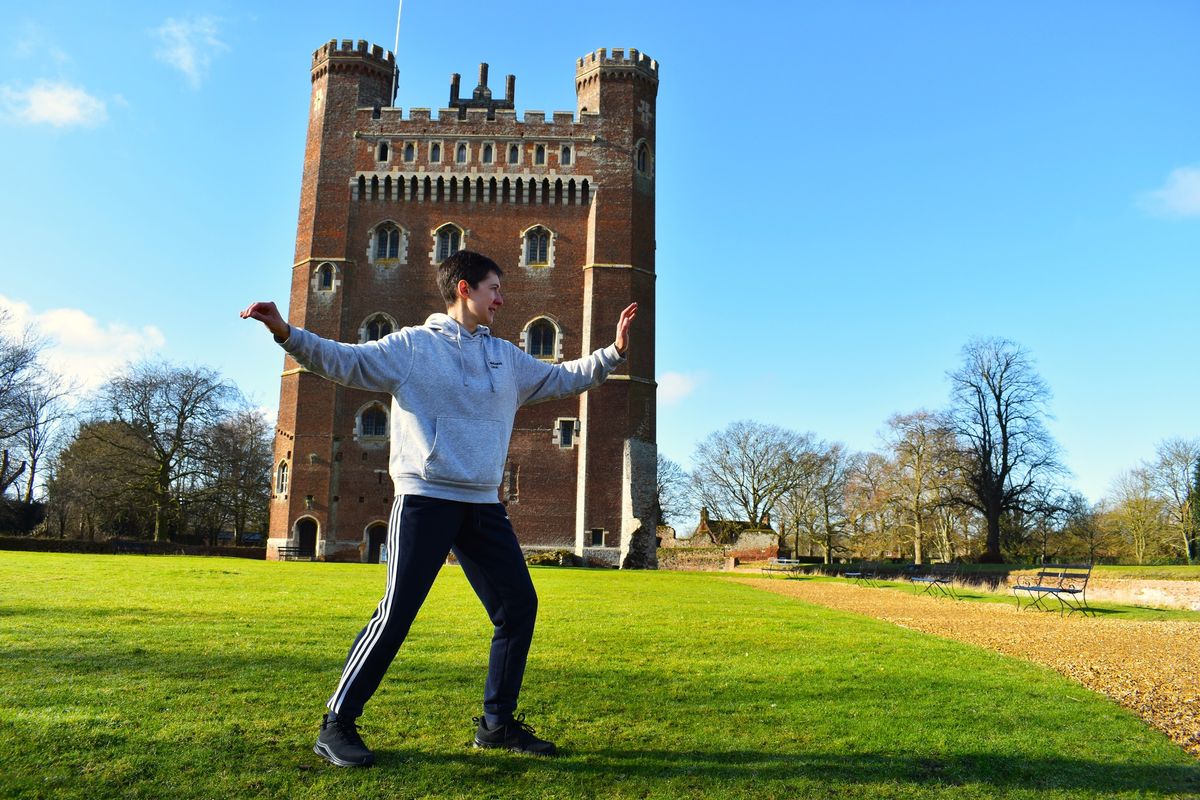 Tai Chi at Tattershall Castle, Lincolnshire