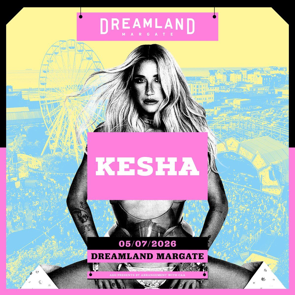 Kesha Margate Tickets