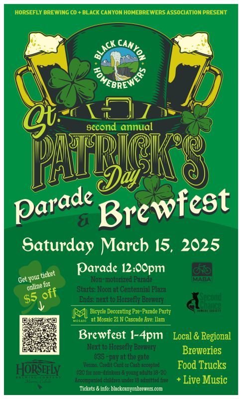 Second Annual Saint Patrick's Day Parade & Brewfest