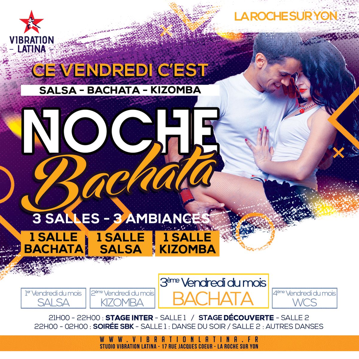 Noche Bachata - 3 salles 3 ambiances