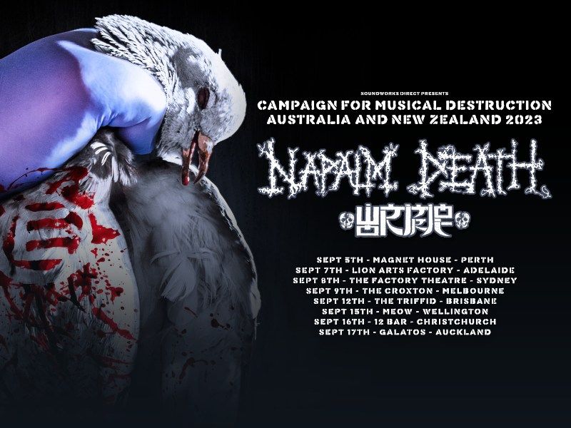 Napalm Death | Factory Theatre, Sydney