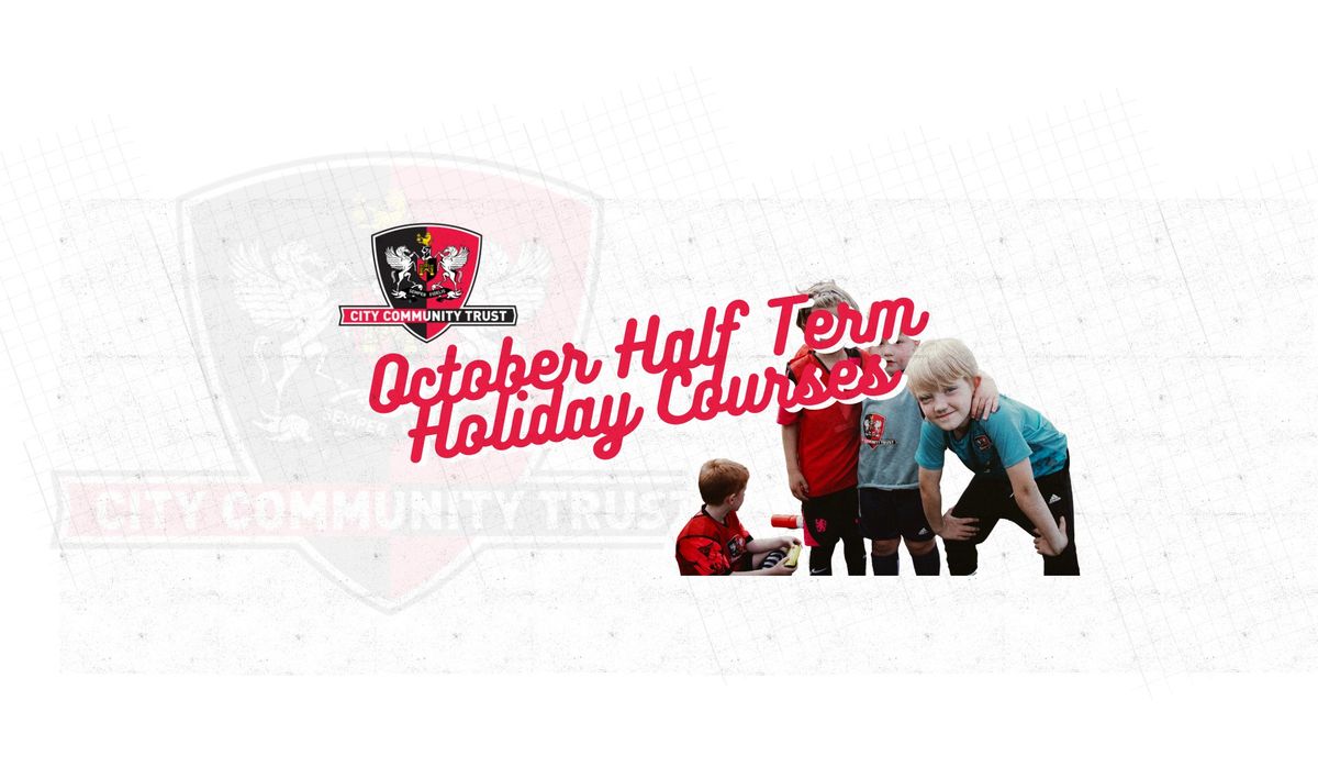 October Half Term Holiday Courses