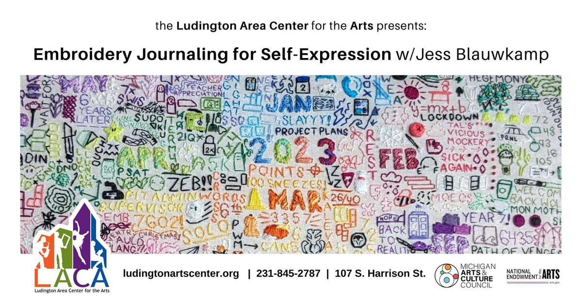 Embroidery Journaling for Self-Expression w\/ Jess Blauwkamp