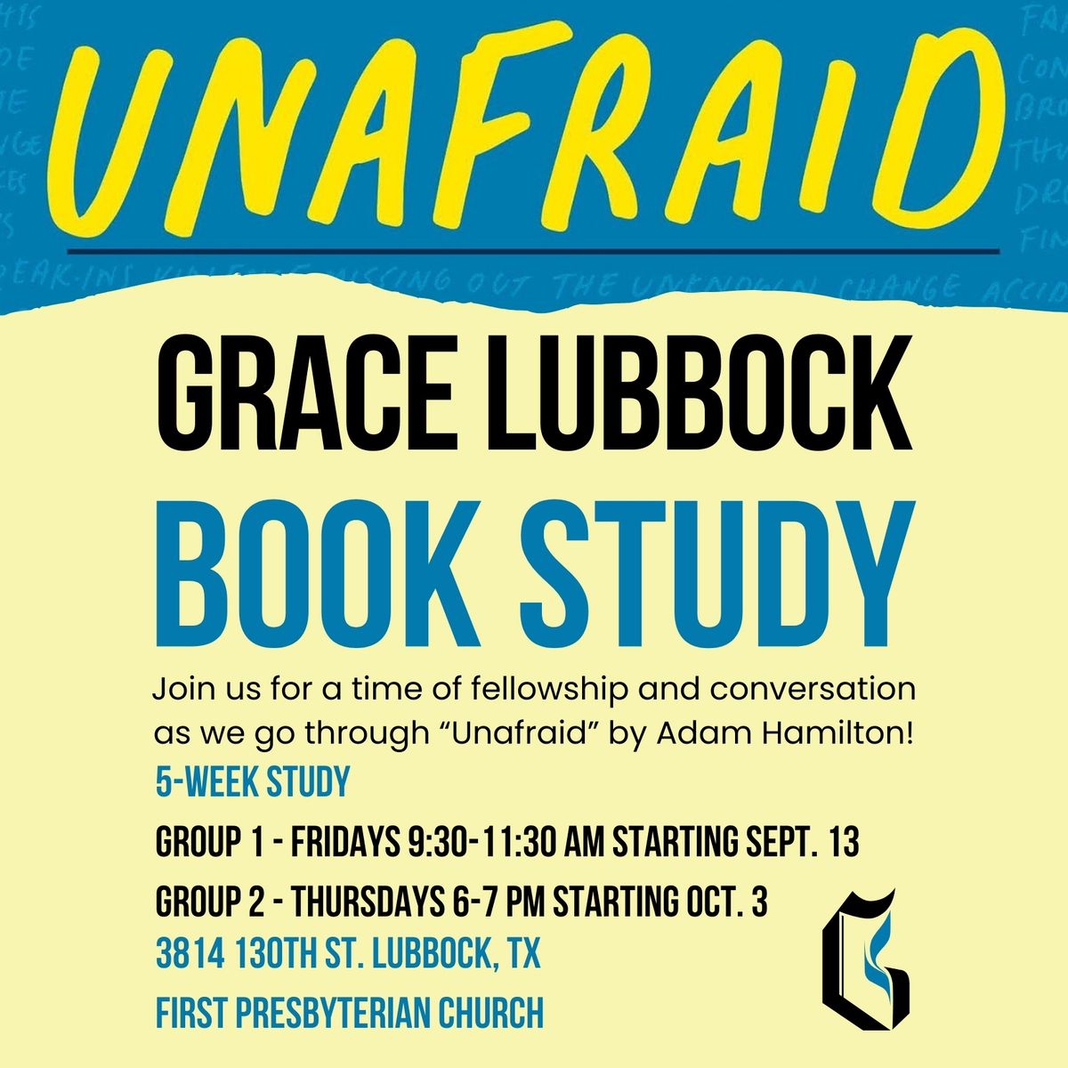 Unafraid Book Study