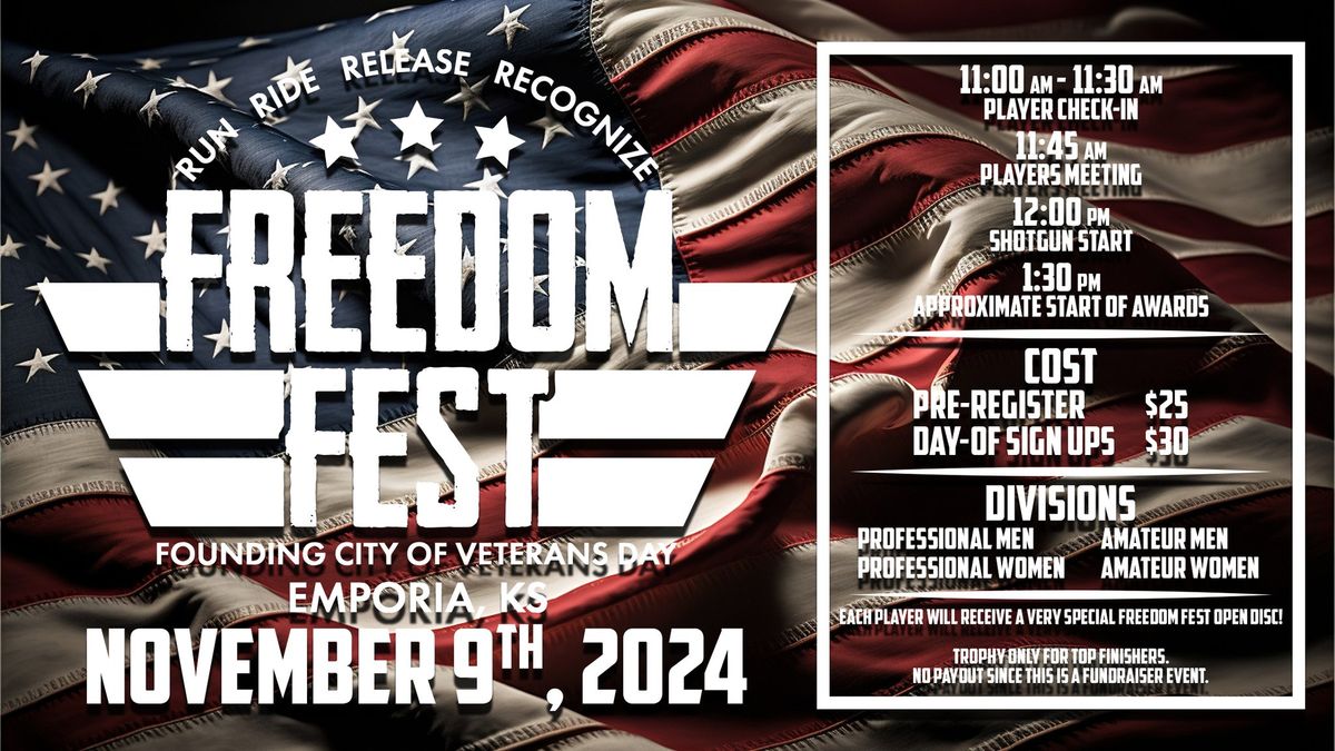 2024 Freedom Fest Open