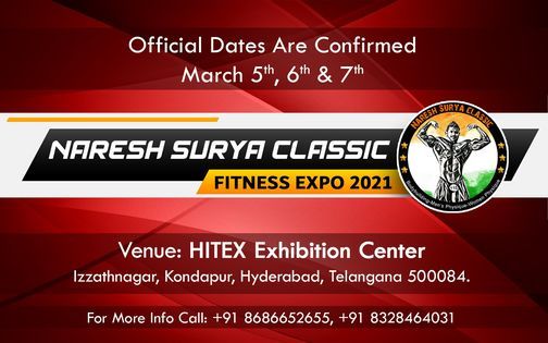 Naresh Surya Classic- Fitness Expo 2021