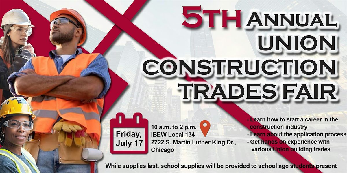 5th Annual Union Construction Trades Fair