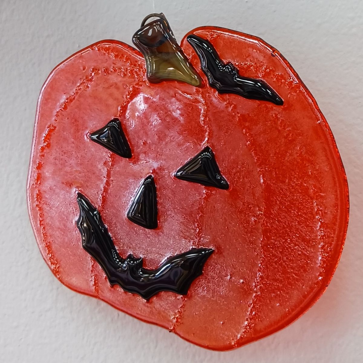 Make Fused Glass Pumpkins