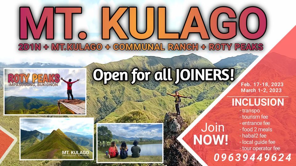 Mt. Kulago + Roty Peaks