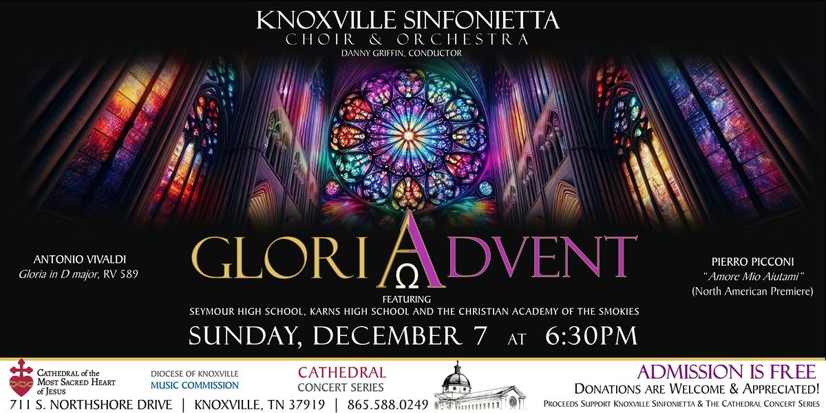 Cathedral Concert: KNOXVILLE SINFONIETTA (Choir & Orchestra)