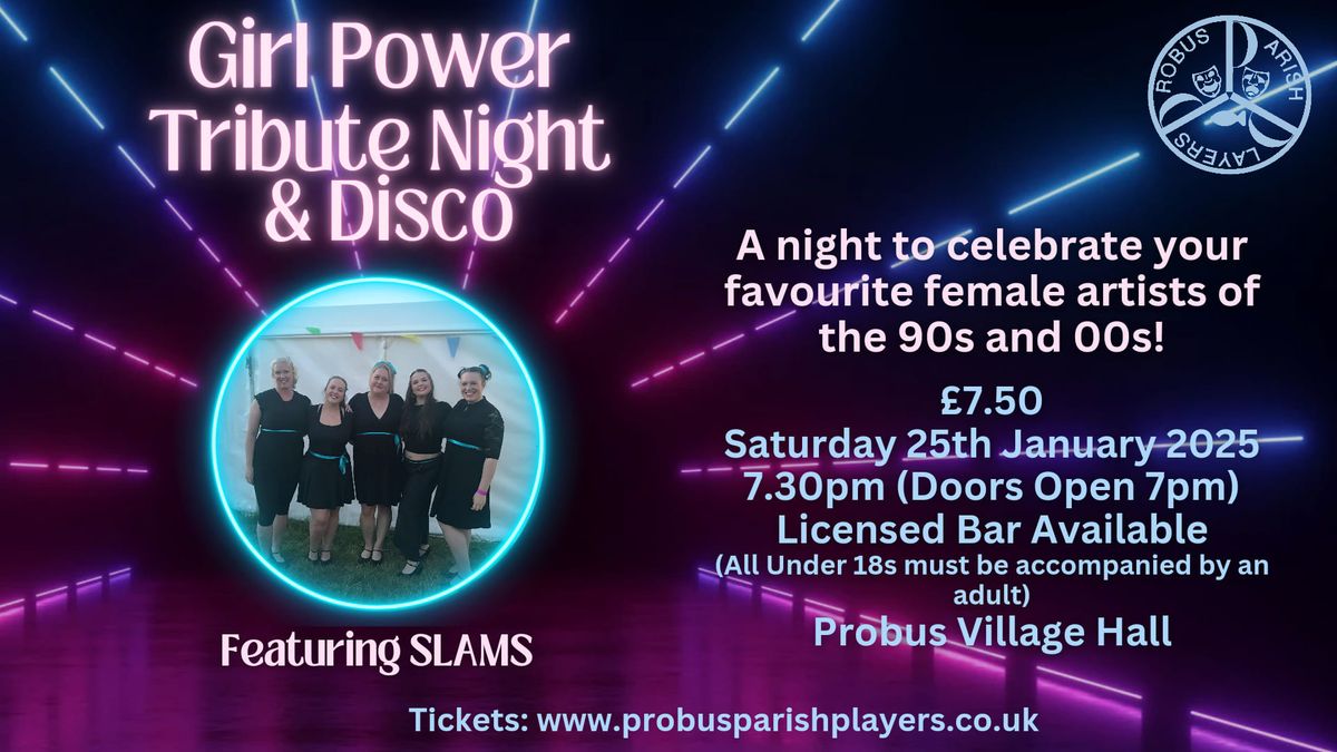 Girl Power Tribute Night & Disco