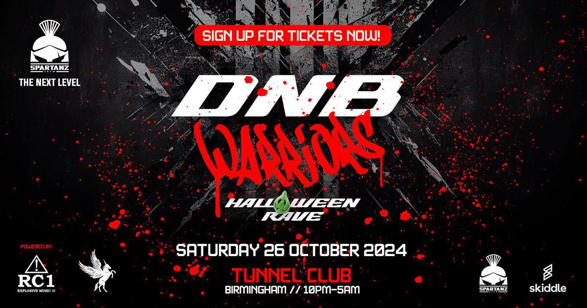 DNB WARRIORS - Halloween Rave 