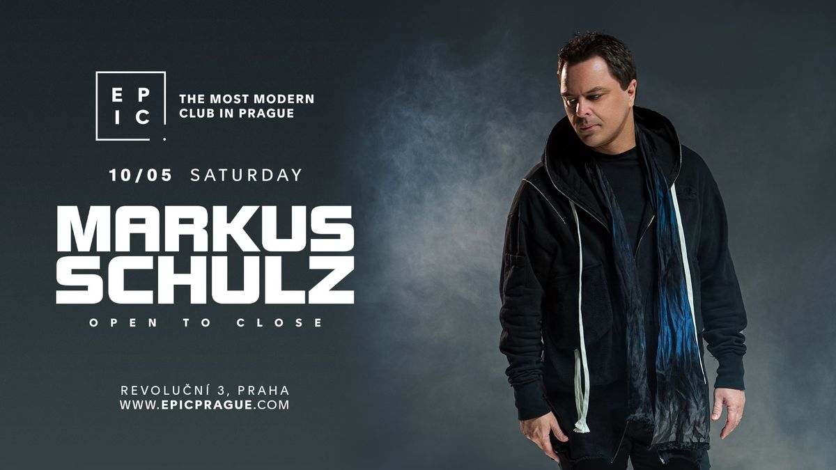 MARKUS SCHULZ - open to close \u2192 EPIC Prague