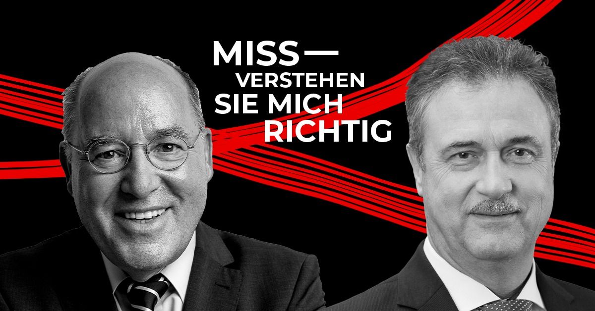 Gregor Gysi im Gespr\u00e4ch mit Claus Weselsky