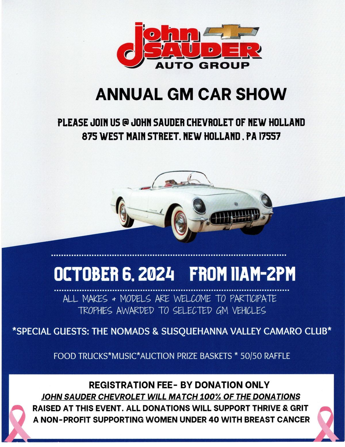 John Sauder Auto Group Annual GM Car Show