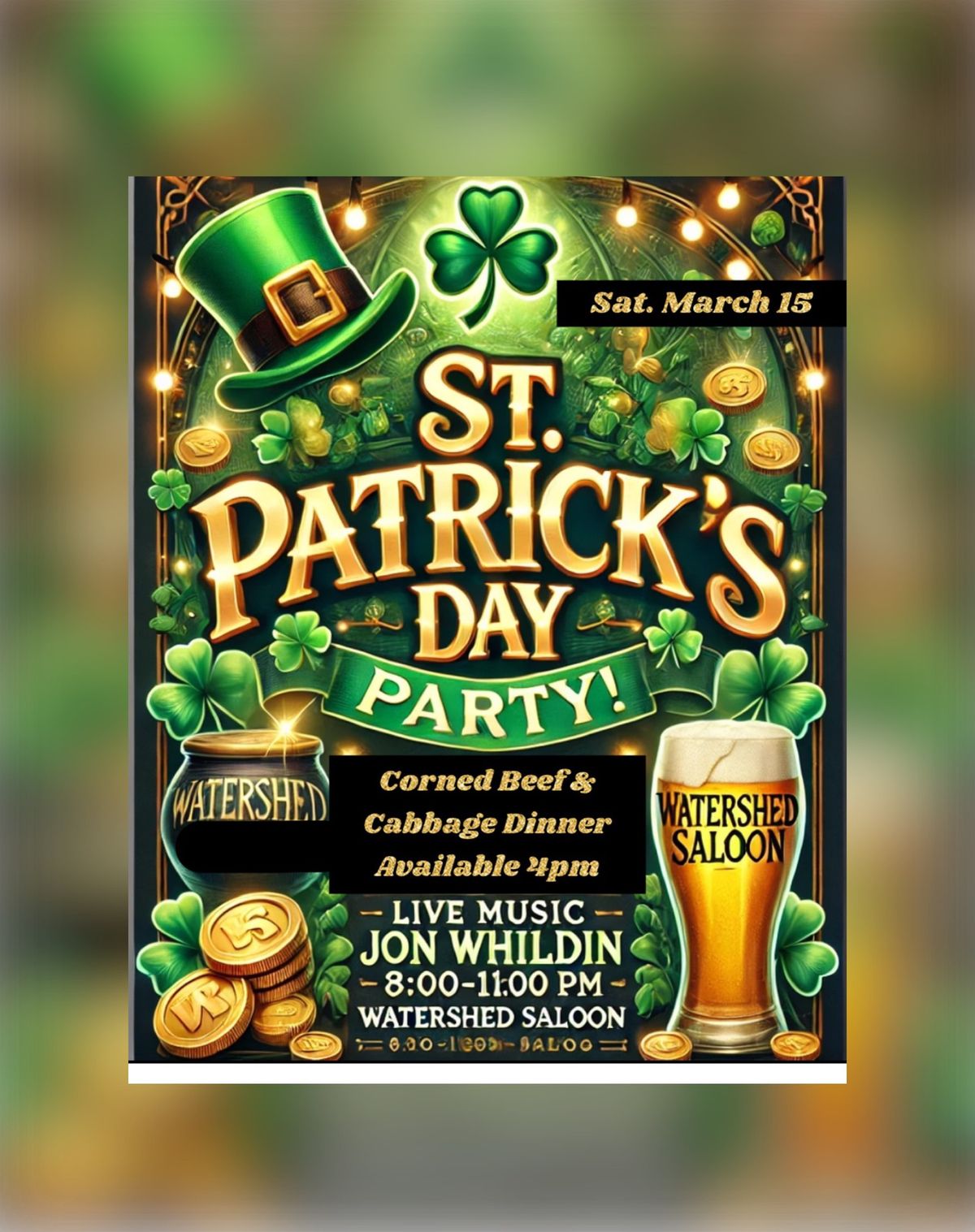 St. Patrick\u2019s Day Party