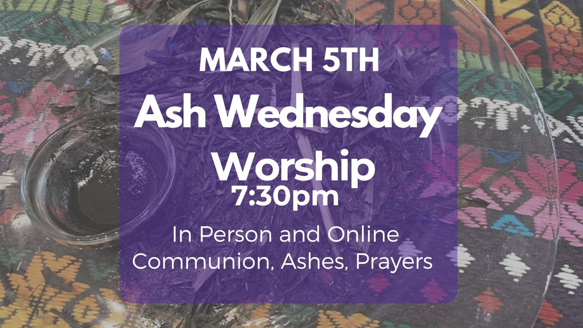 Ash Wednesday Service 