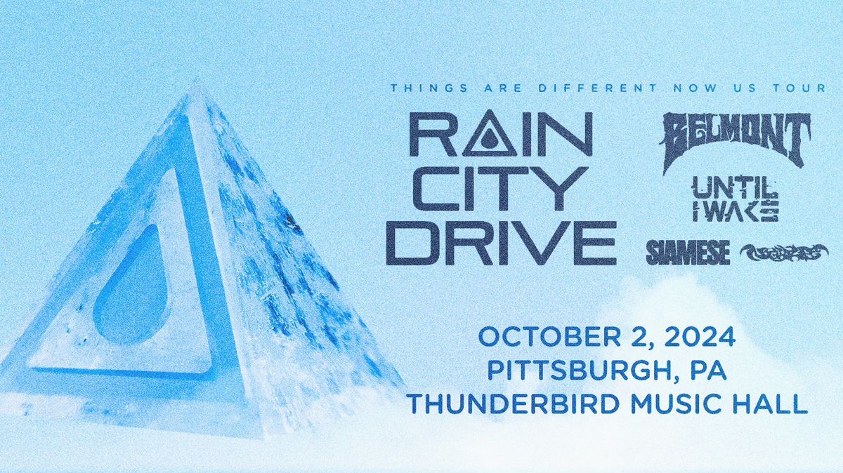 Rain City Drive: Things Are Different Now US Tour in Pittsburgh, PA (10\/2\/24)