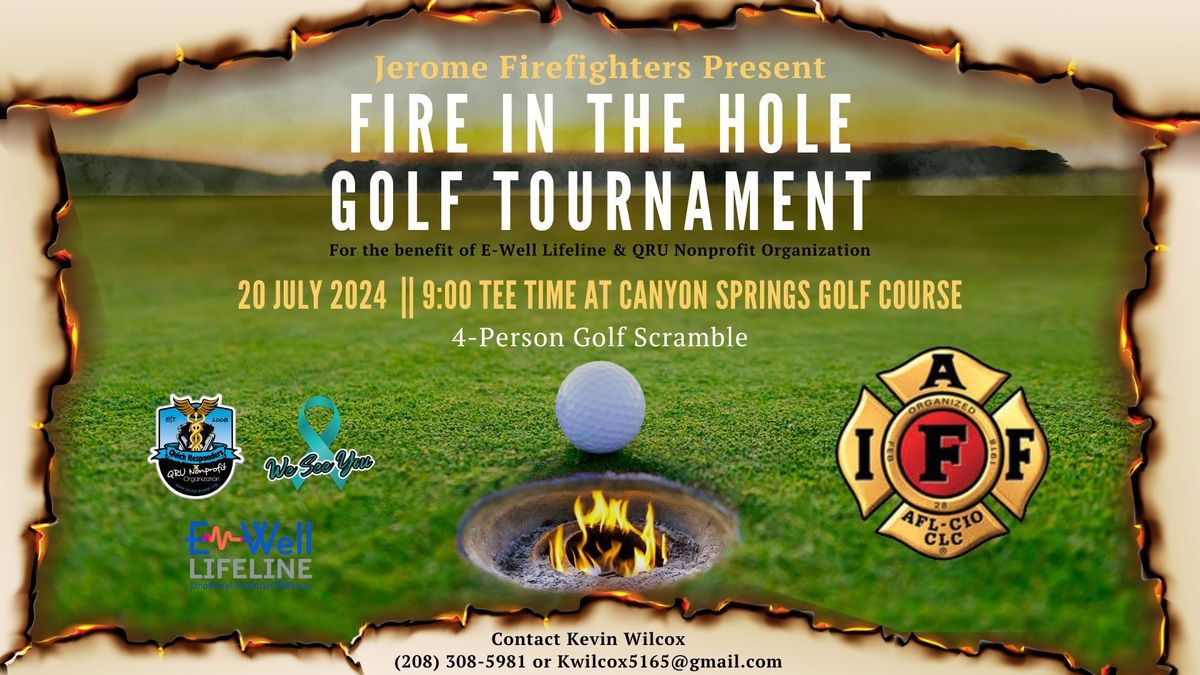 14th Annual Fire In The Hole Golf Tournament 