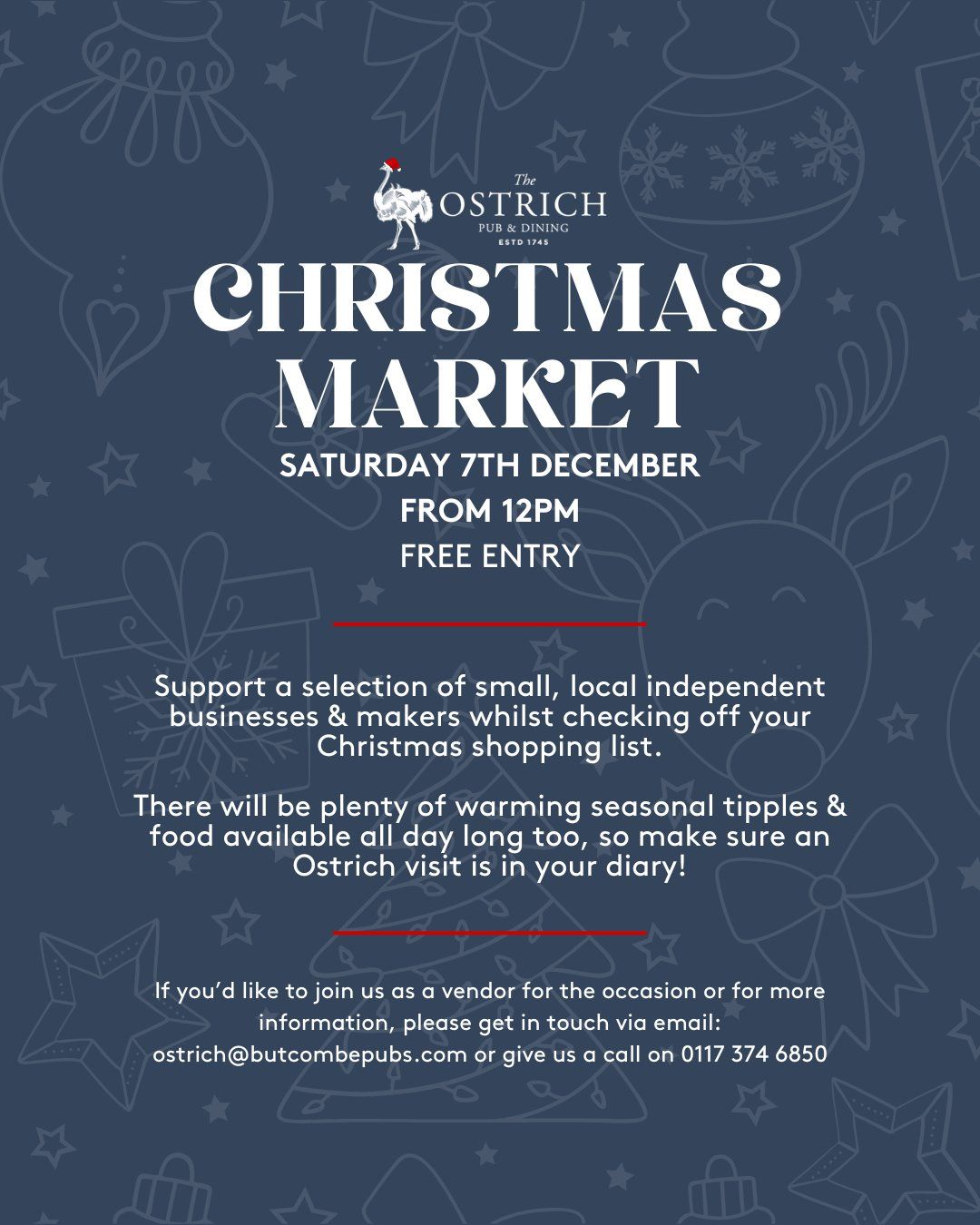 Christmas Market at The Ostrich \ud83c\udf84\u2728