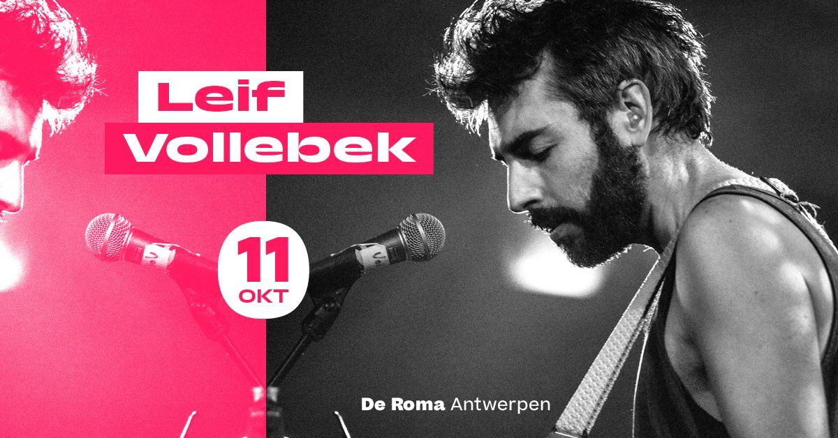 Leif Vollebekk in De Roma