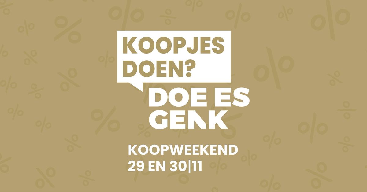 Koopweekend