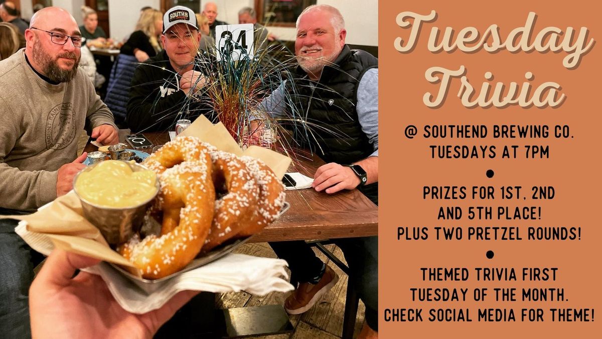 Tuesday Trivia @ SouthEnd Brewing Co.