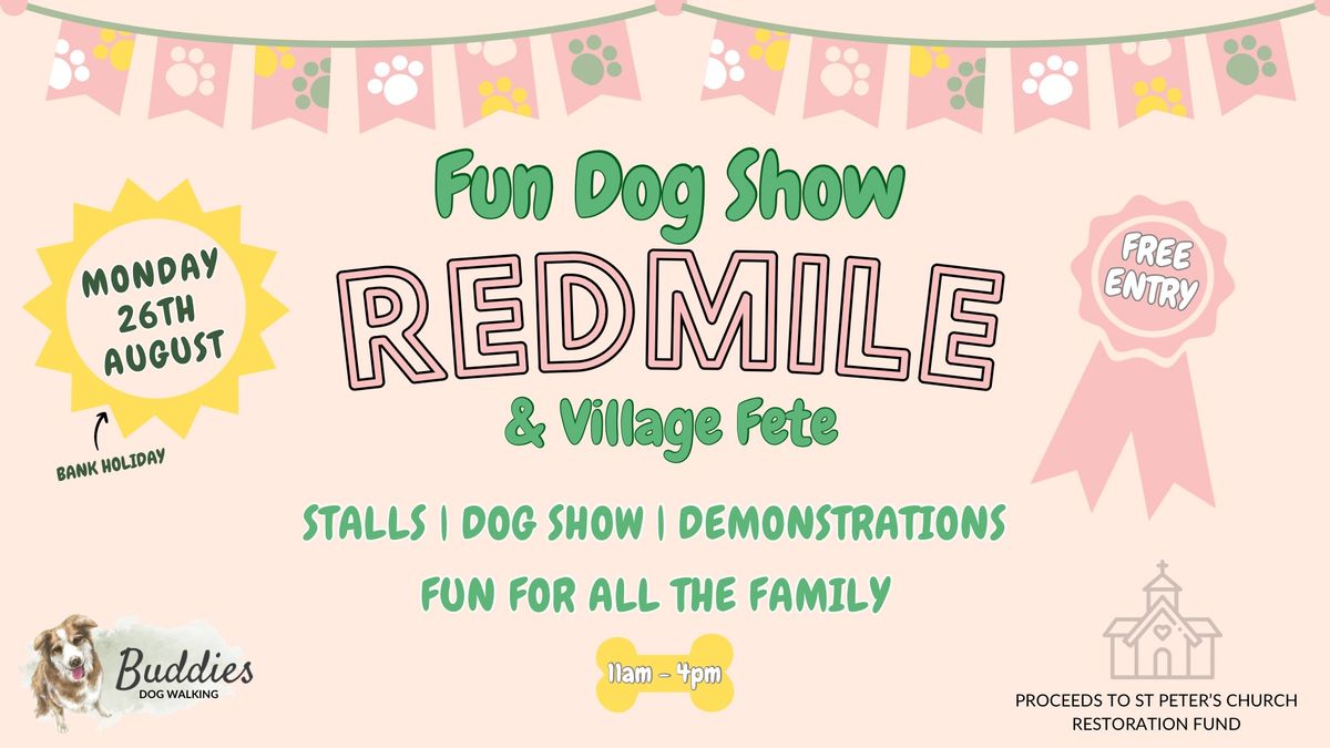 Redmile Dog Show & Village Fete